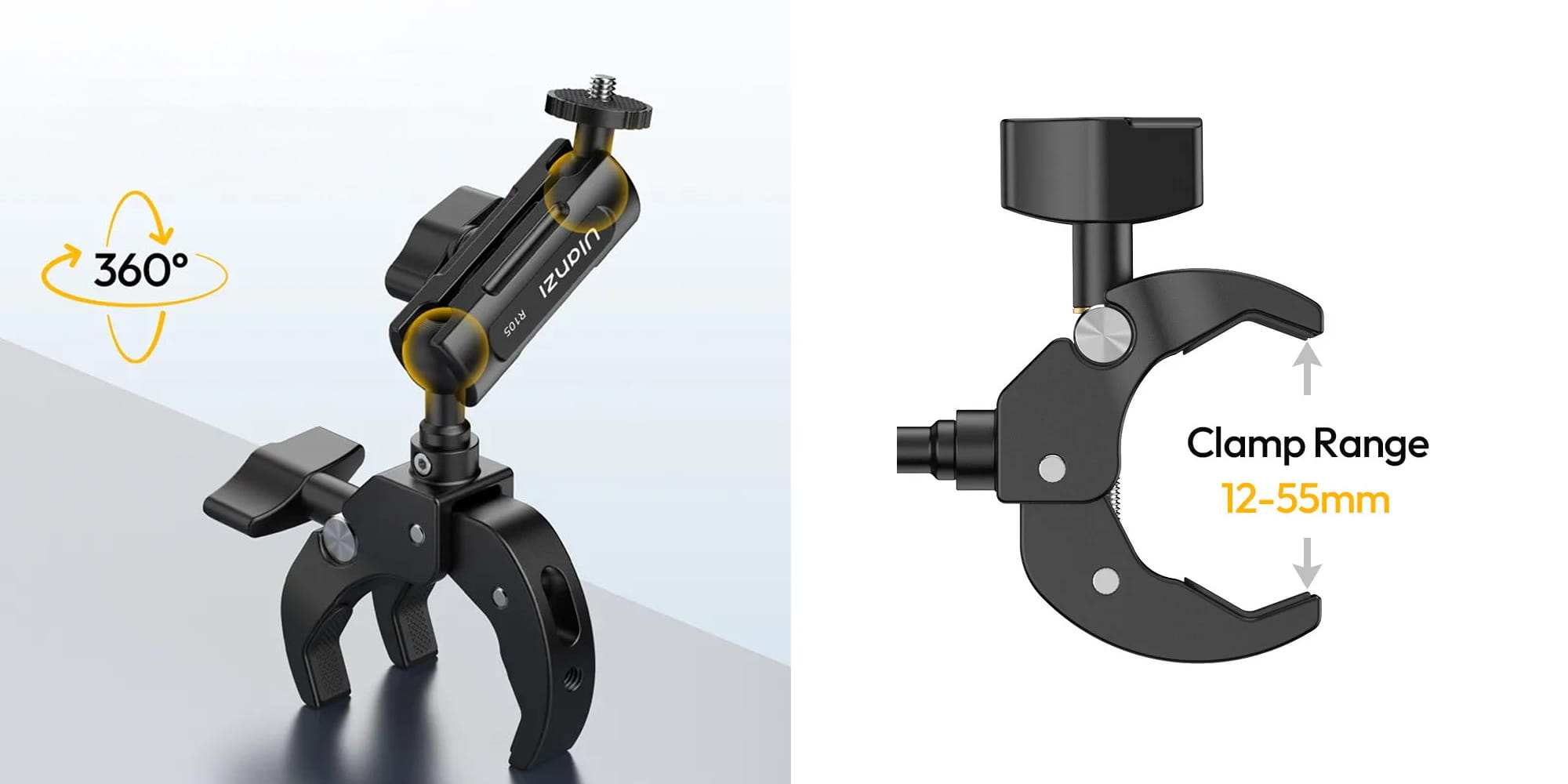 ramię montażowe ulanzi r105 z uchwytem super clamp