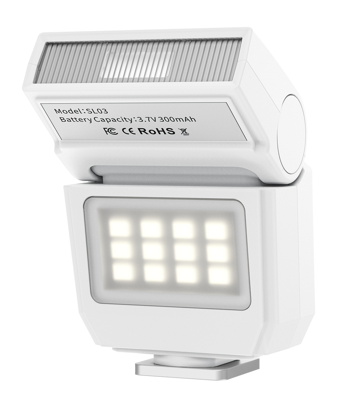 lampa błyskowa ulanzi sl03 - biała