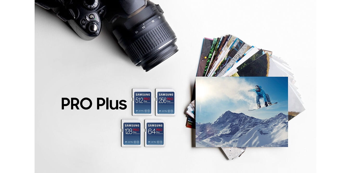karta pamięci samsung sdxc 512gb pro plus 2023 (180/130mb/s) + czytnik (mb-sd512sb/ww)