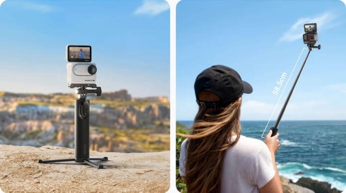 insta360 mini 2-in-1 tripod 2.0 - wysięgnik ze statywem 58,5cm