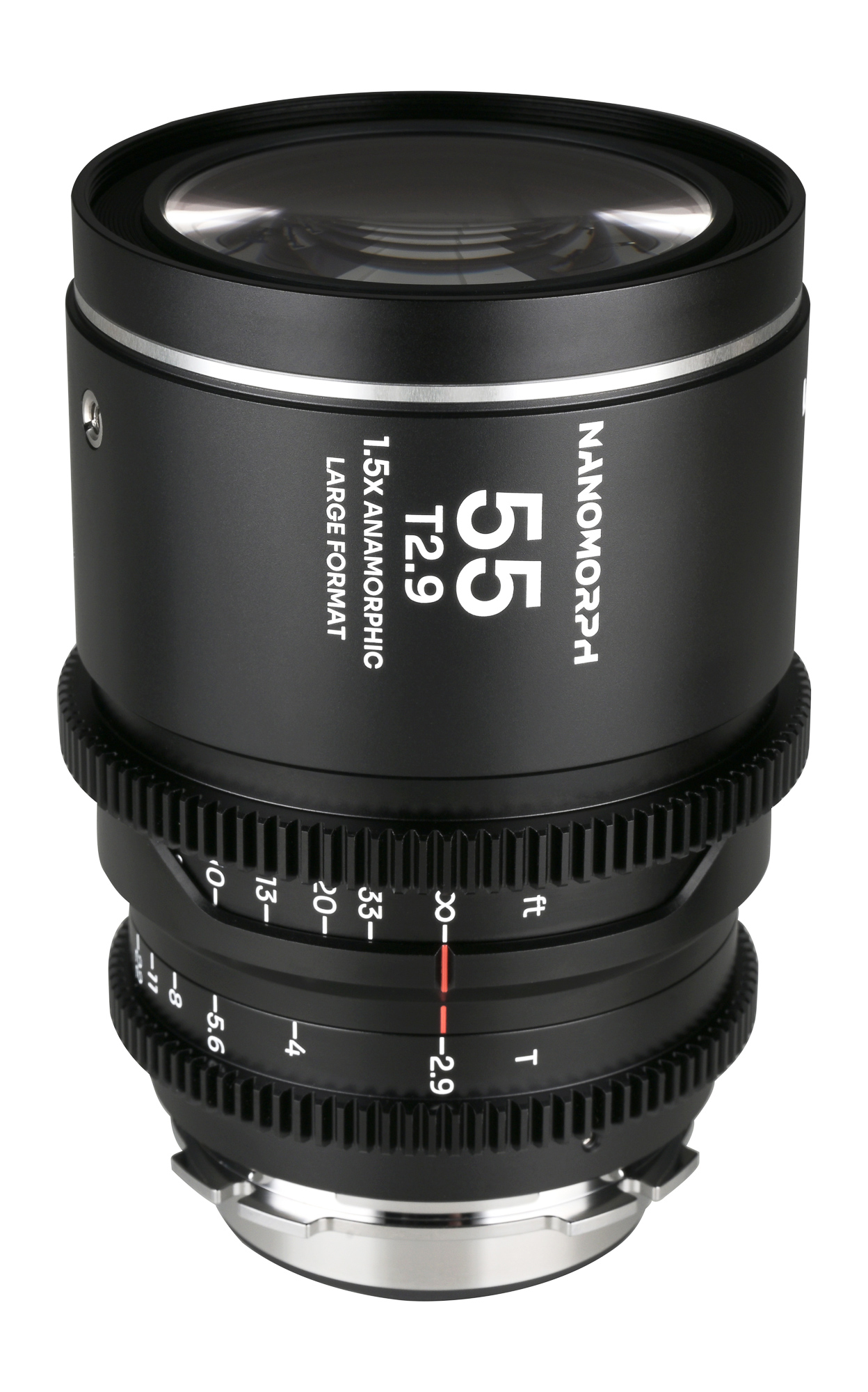 obiektyw laowa nanomorph 55 mm t2,9 1,5x lf silver do arri pl / canon ef