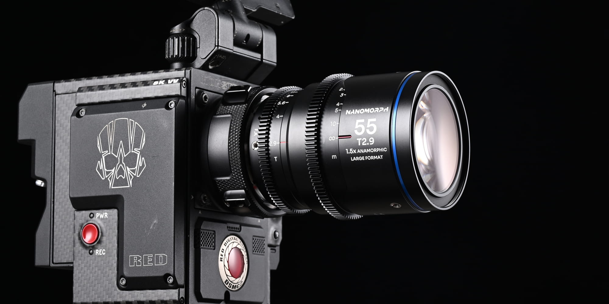 obiektyw laowa nanomorph 55 mm t2,9 1,5x lf silver do arri pl / canon ef