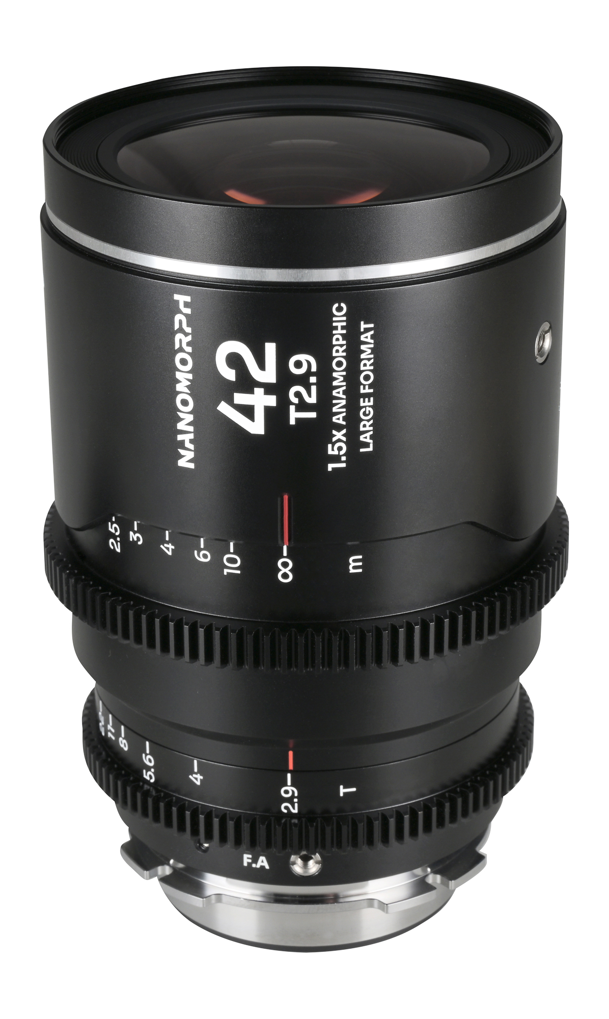 obiektyw laowa nanomorph 42 mm t2,9 1,5x lf silver do arri pl / canon ef