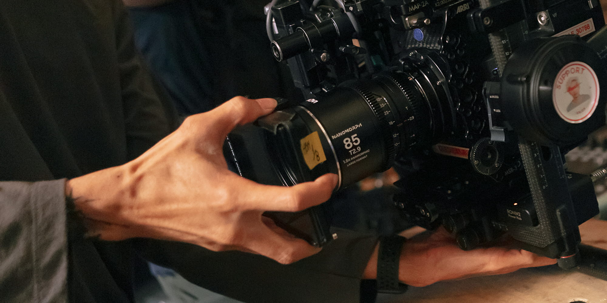 obiektyw laowa nanomorph 85 mm t2,9 1,5x lf amber do arri pl / canon ef