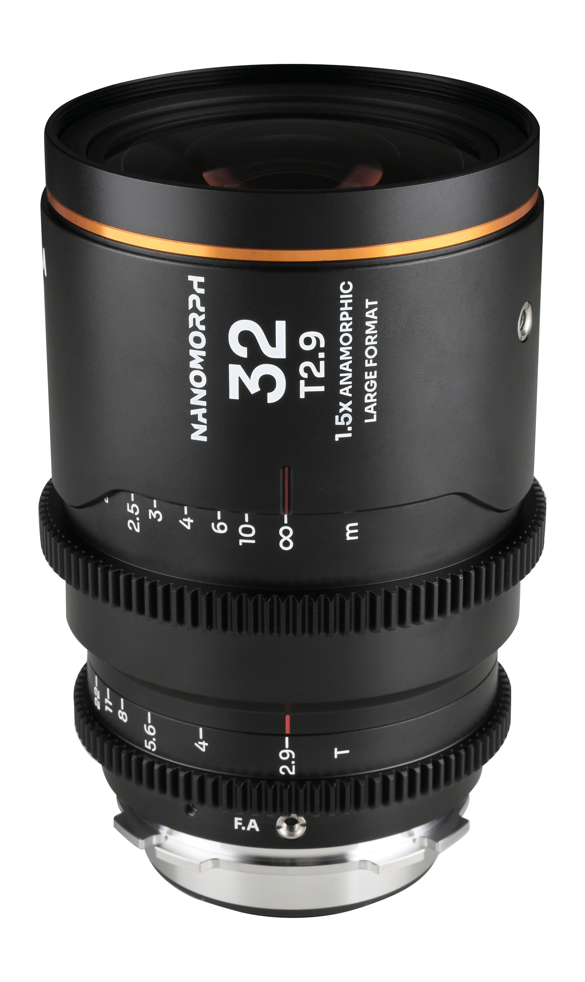 obiektyw laowa nanomorph 32 mm t2,9 1,5x lf amber do arri pl / canon ef