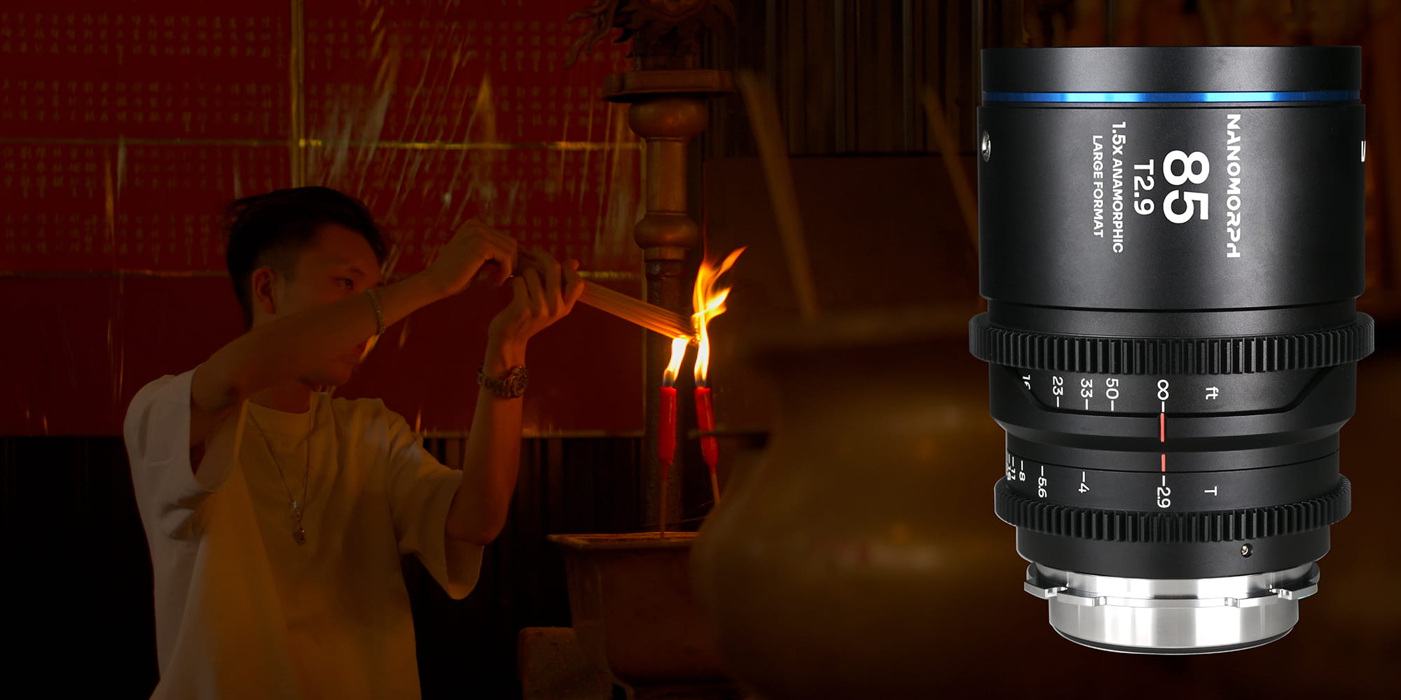 laowa nanomorph 85 mm t2,9 1,5x lf blue do arri pl / canon ef