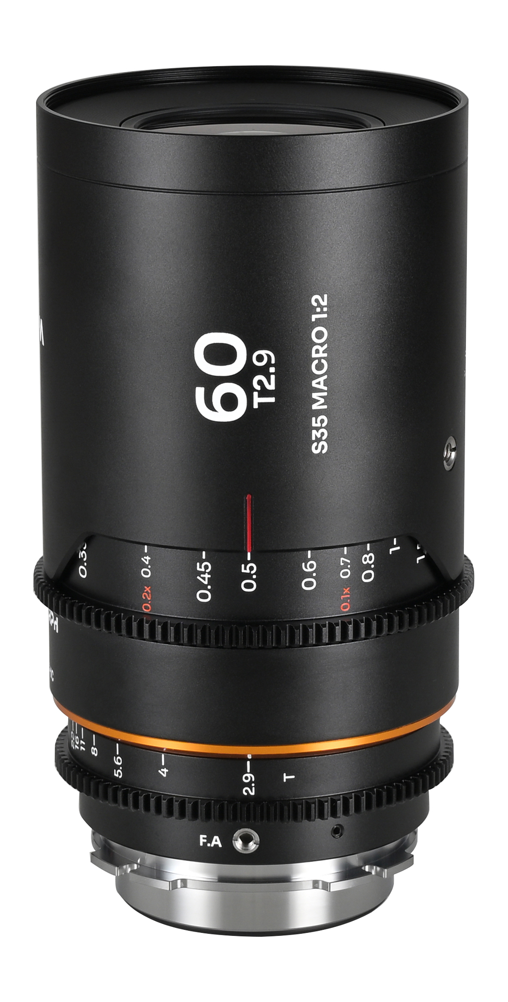 obiektyw laowa nanomorph 60 mm t2,9 1,5x s35 macro 1:2 amber do arri pl / canon ef