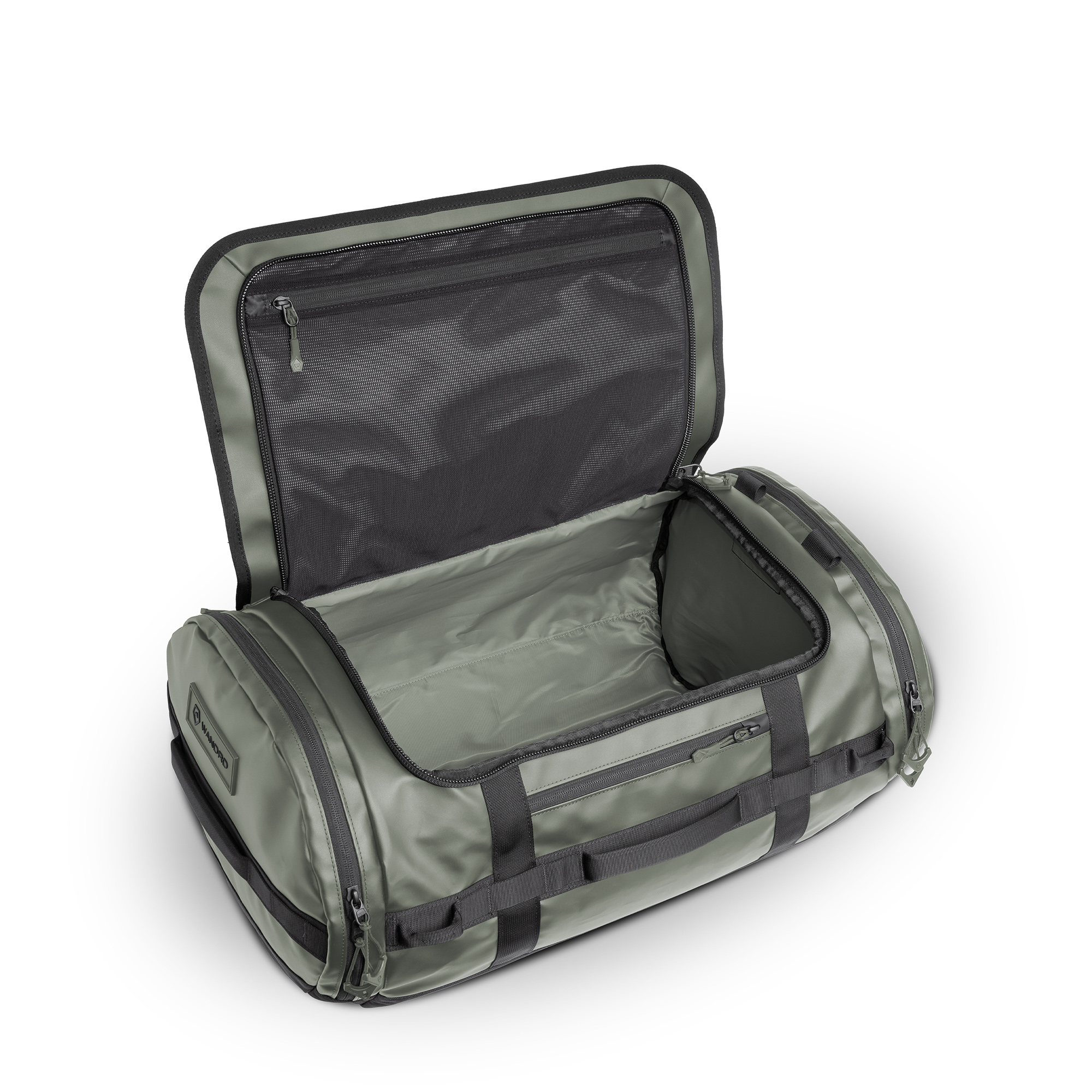 torba wandrd carryall duffel 40 l - zielona