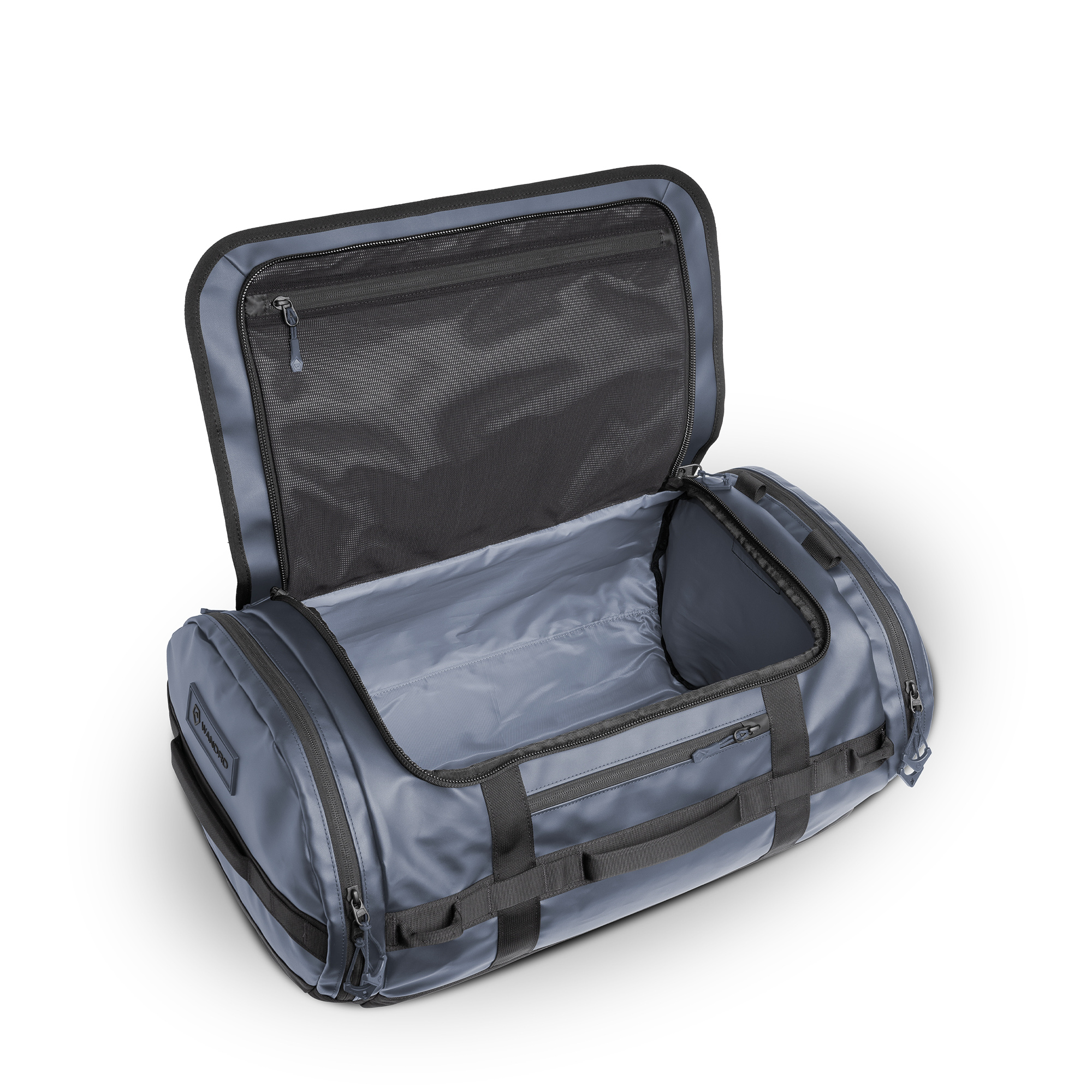 torba wandrd carryall duffel 40 l - niebieska