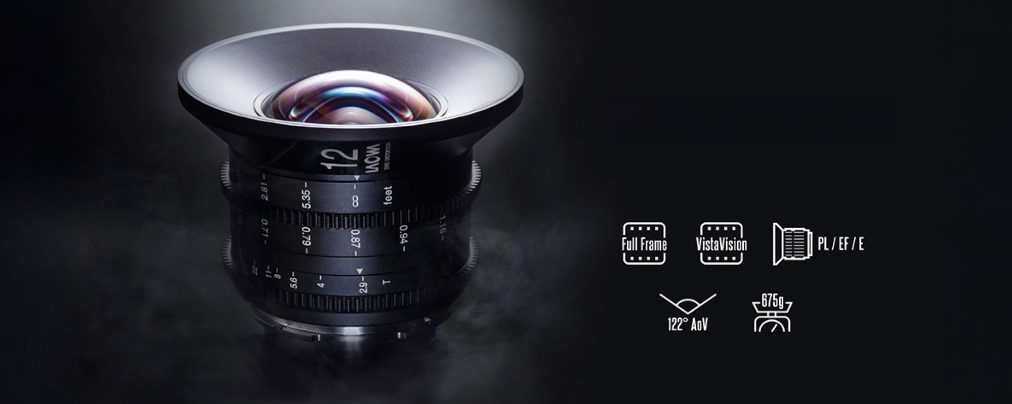 laowa 12 mm t2,9 zero-d cine (ft) do arri pl