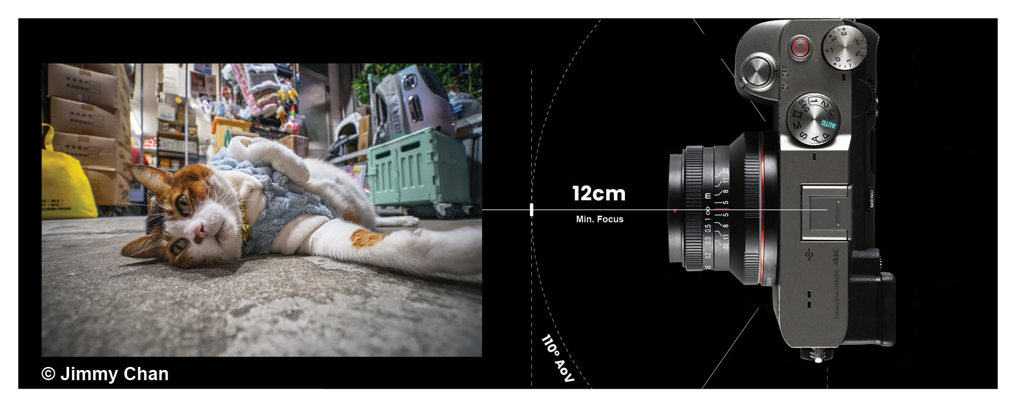 obiektyw laowa 15 mm f/5.0 ff cookie do sony e