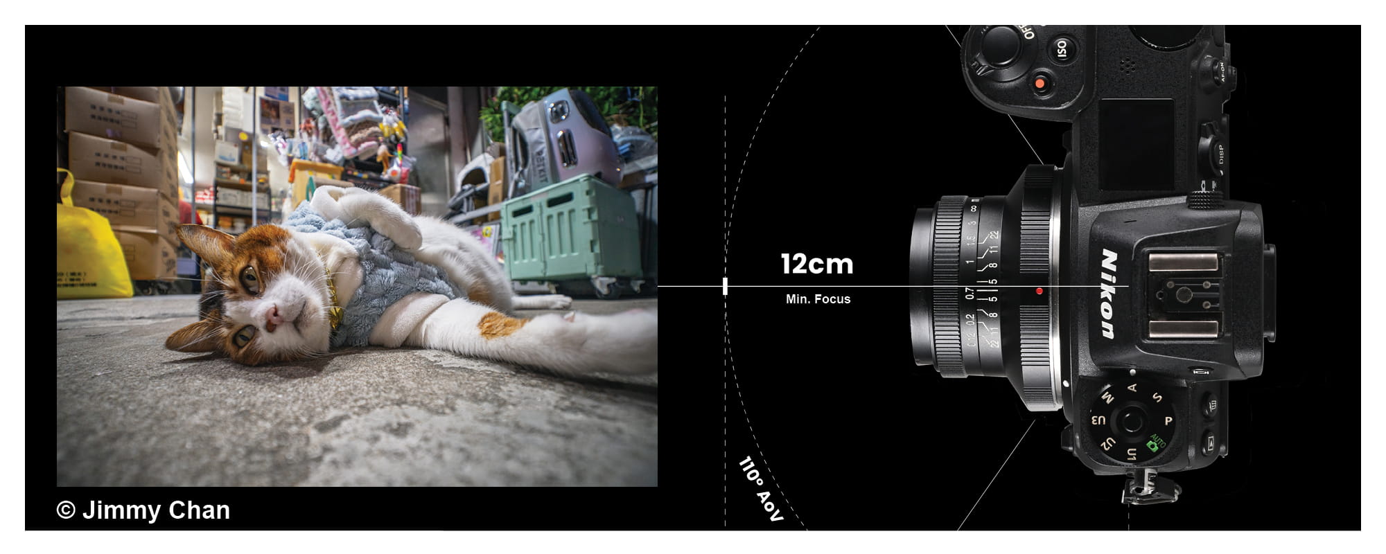 obiektyw laowa 15mm f/5.0 ff cookie do nikon z