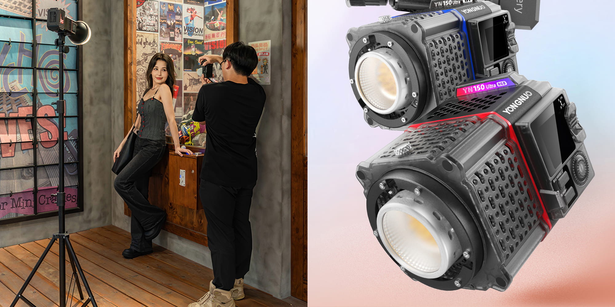 yongnuo yn150 ultra rgb kit