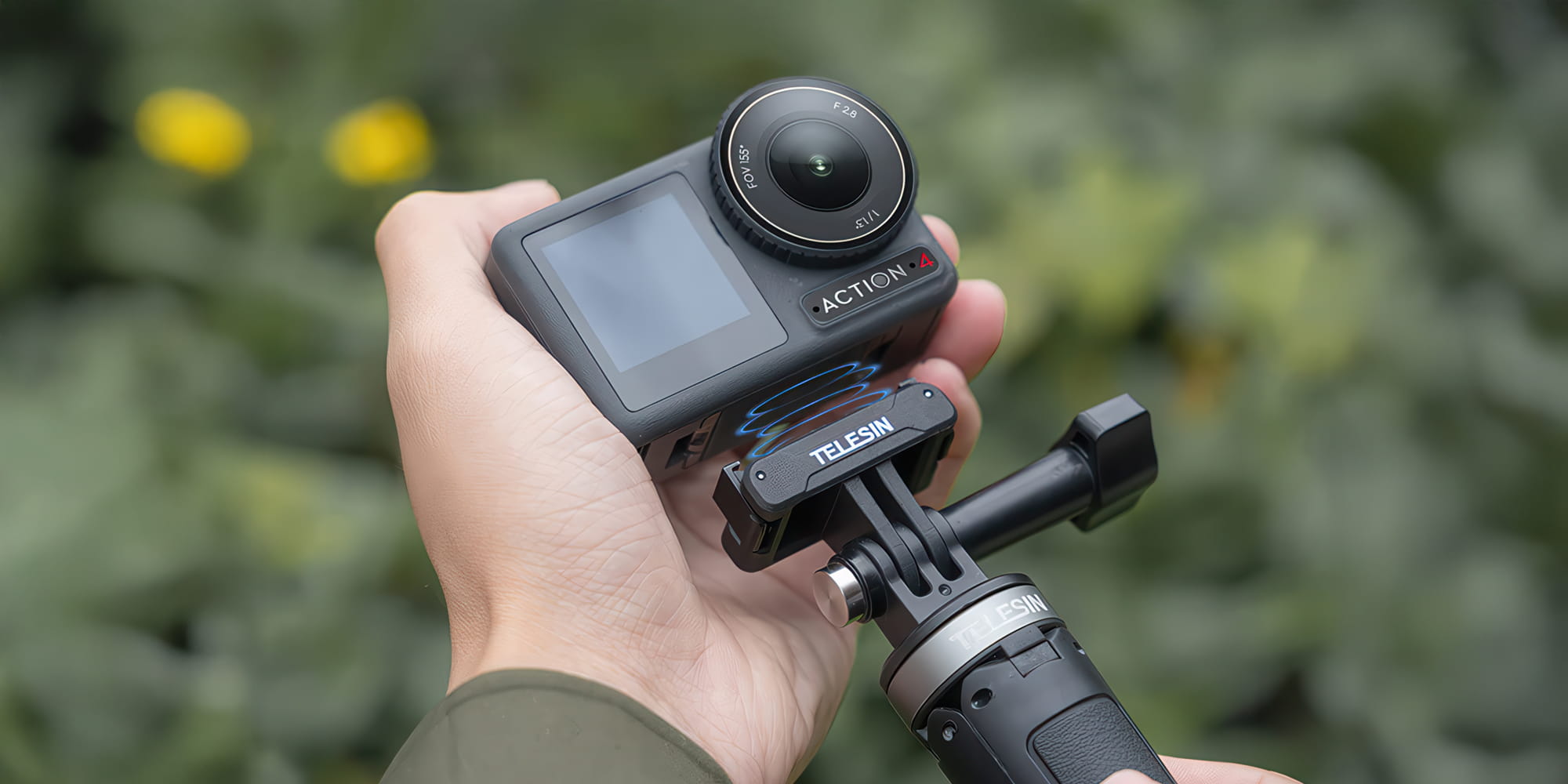 adapter montażowy do kamer dji action 3 / 4 / 5 pro na gopro