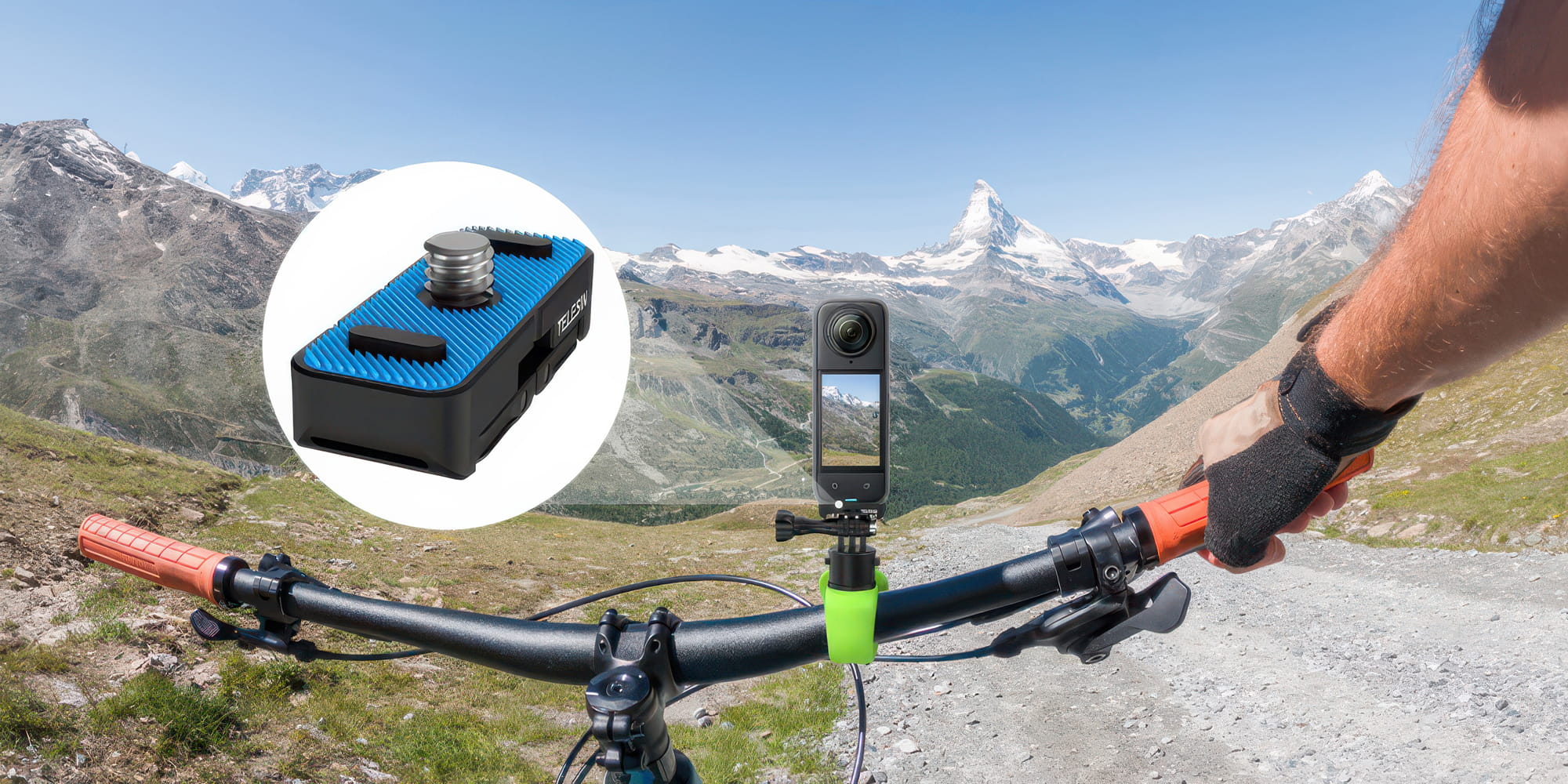 adapter montażowy do kamer insta360 x4 na system gopro