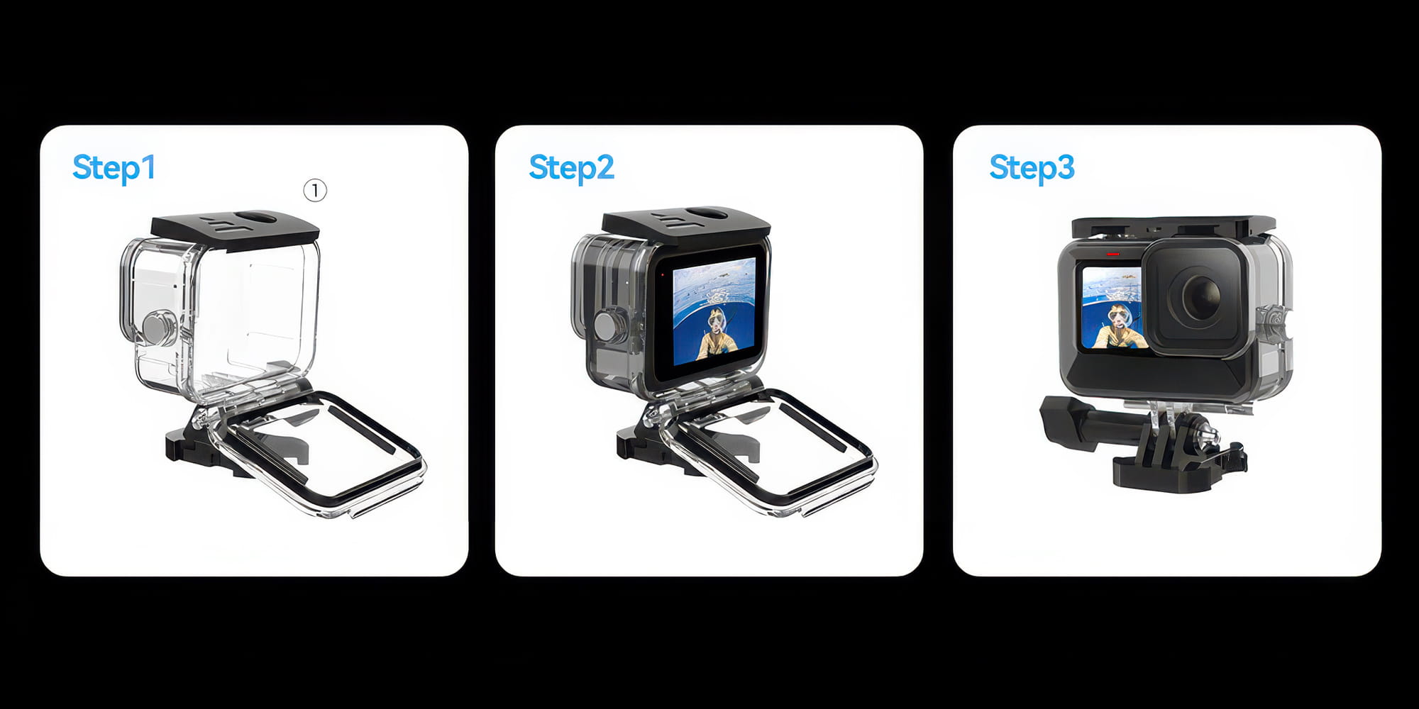 obudowa wodoodporna do kamer gopro