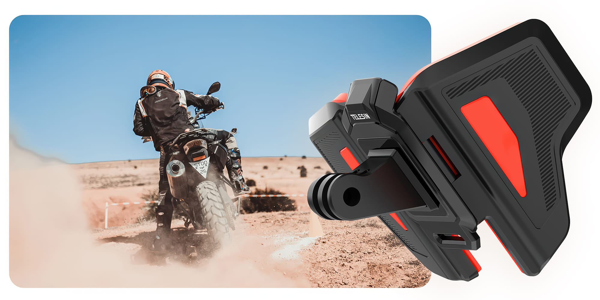 mocowanie na kask motocyklowy do kamerek