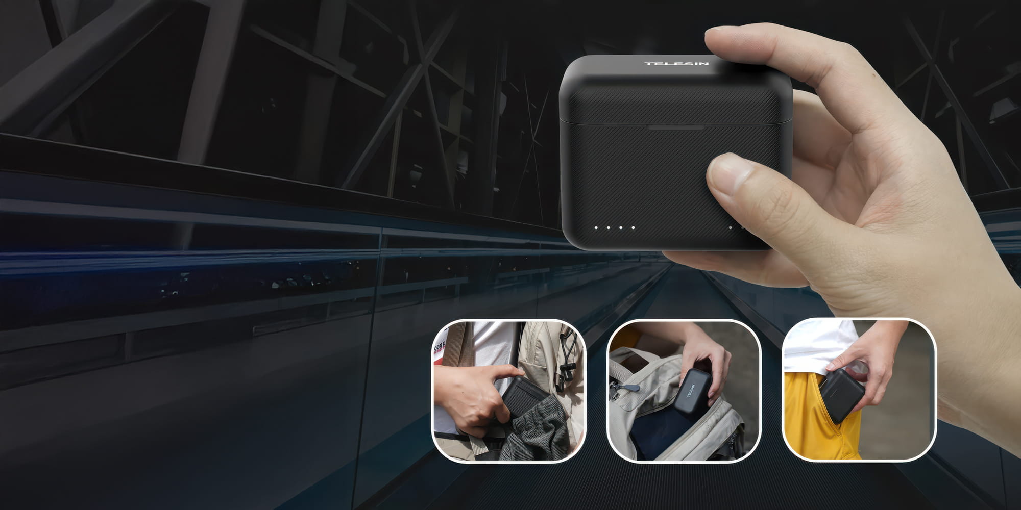 ładowarka dwukanałowa do akumulatorów insta360 x3