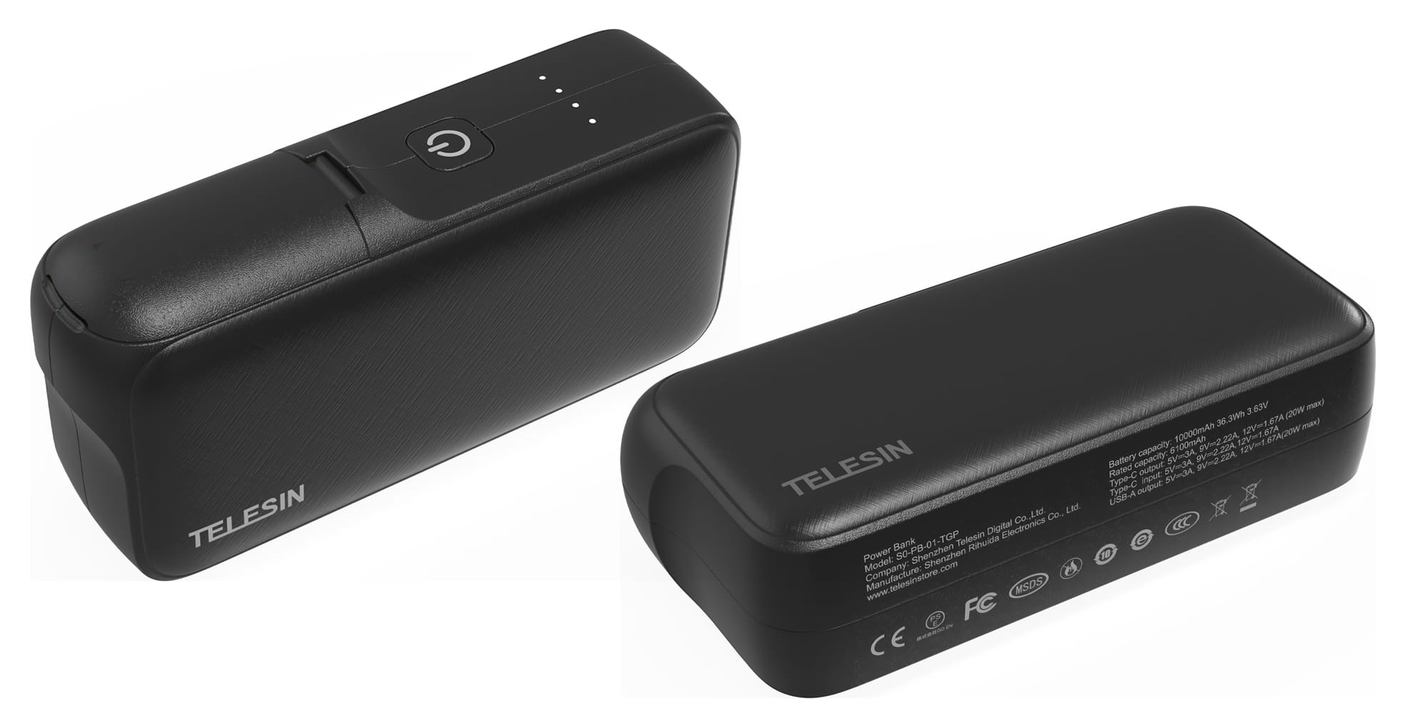 power bank z wbudowaną ładowarką do akumulatorów gopro hero 13