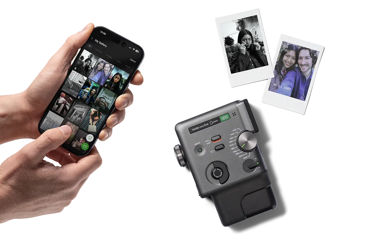 aparat fujifilm instax mini evo cinema