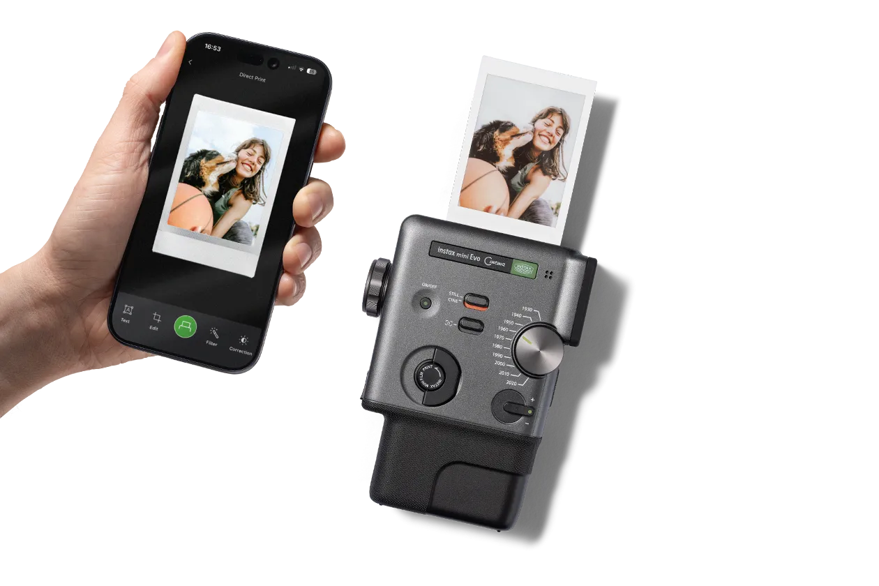 aparat natychmiastowy fujifilm instax mini evo cinema