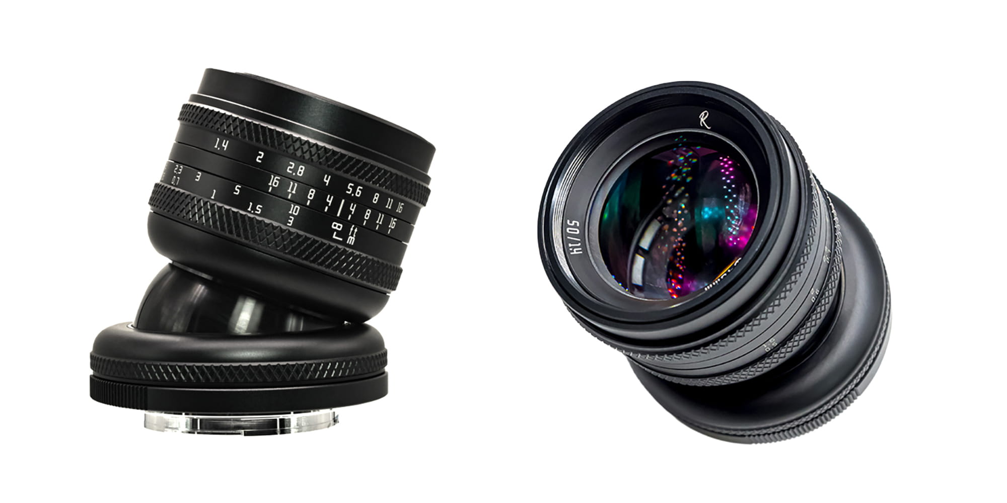 obiektyw astrhori mf 50mm f/1.4 full-frame tilt do sony e