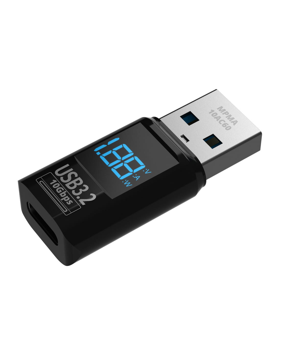 miernik adapter mathorn mpma-10ac60 usb a do c led pd 60w 3a vaw 10gbps