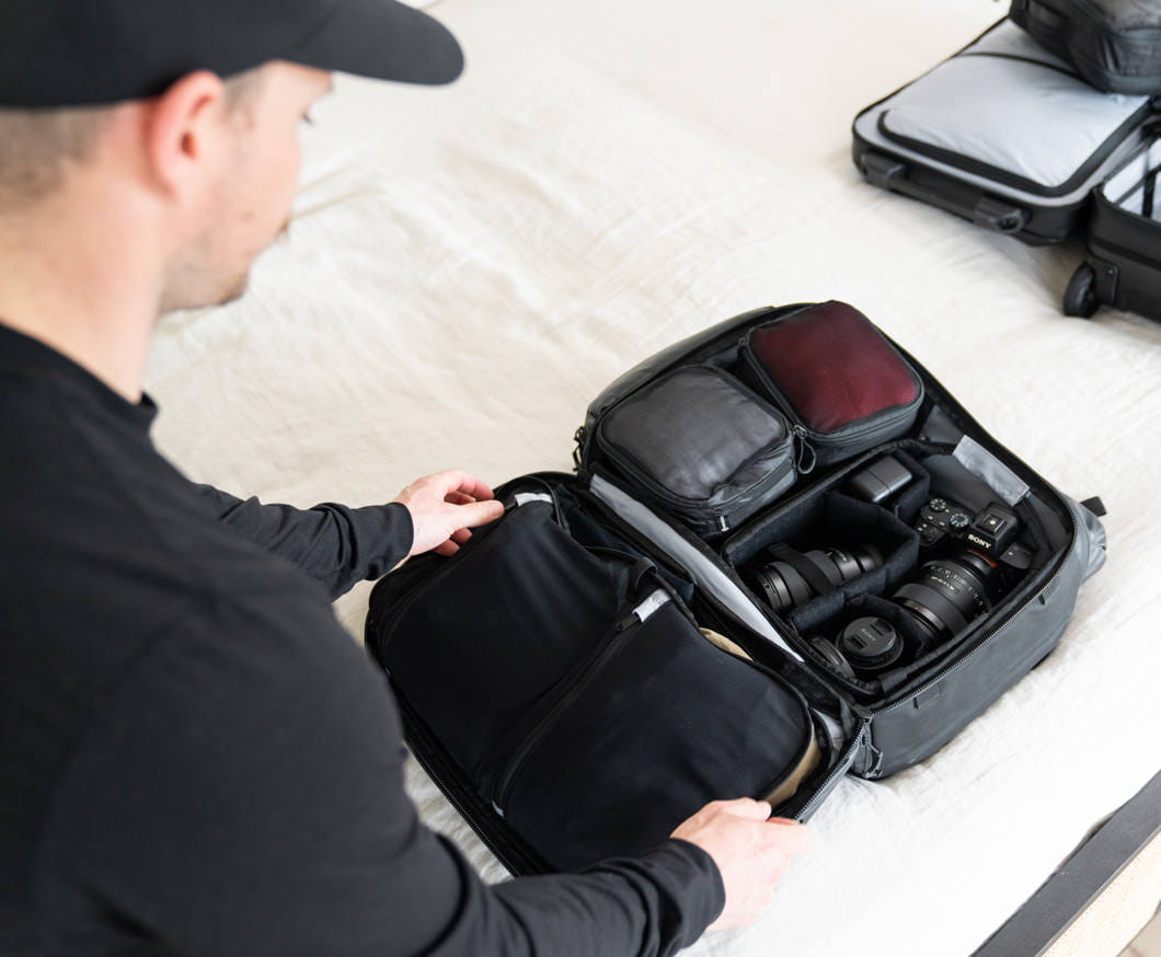 transit travel backpack photo bundle 35l