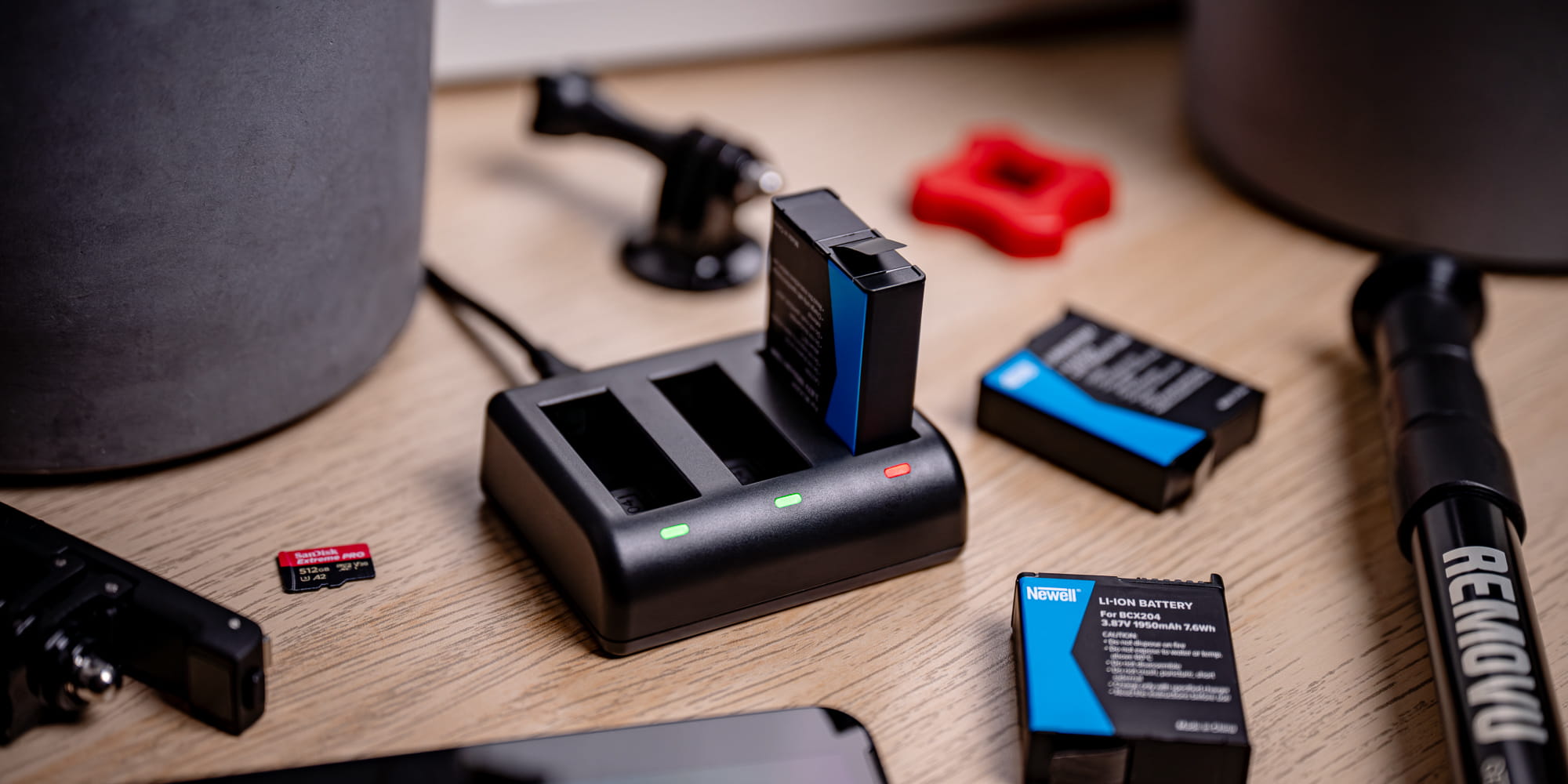 akumulatory bcx-204 do dji osmo action