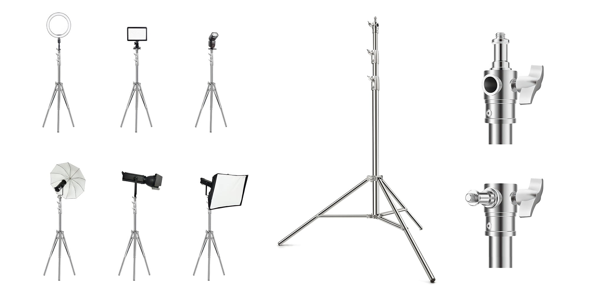 statyw oświetleniowy 280 cm