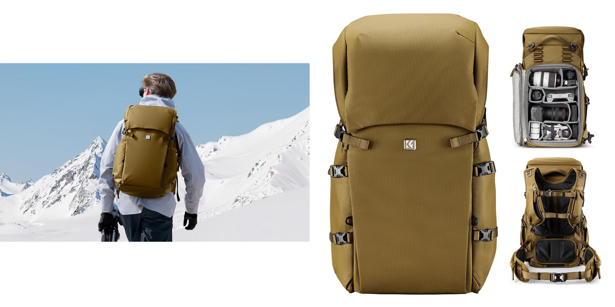 plecak fotograficzny k&f concept star wander 05 40 l