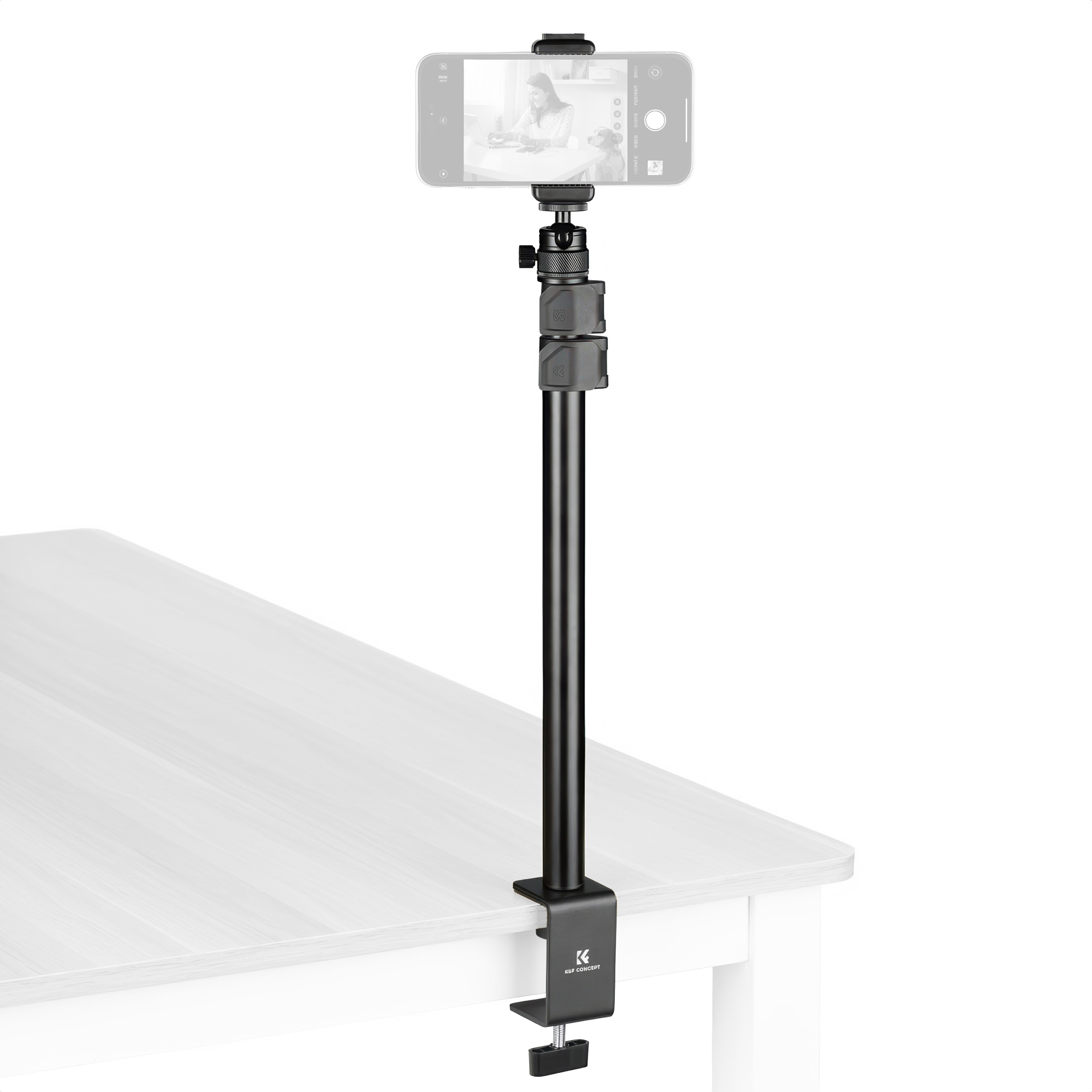 statyw biurkowy k&f concept c-clamp desktop stand