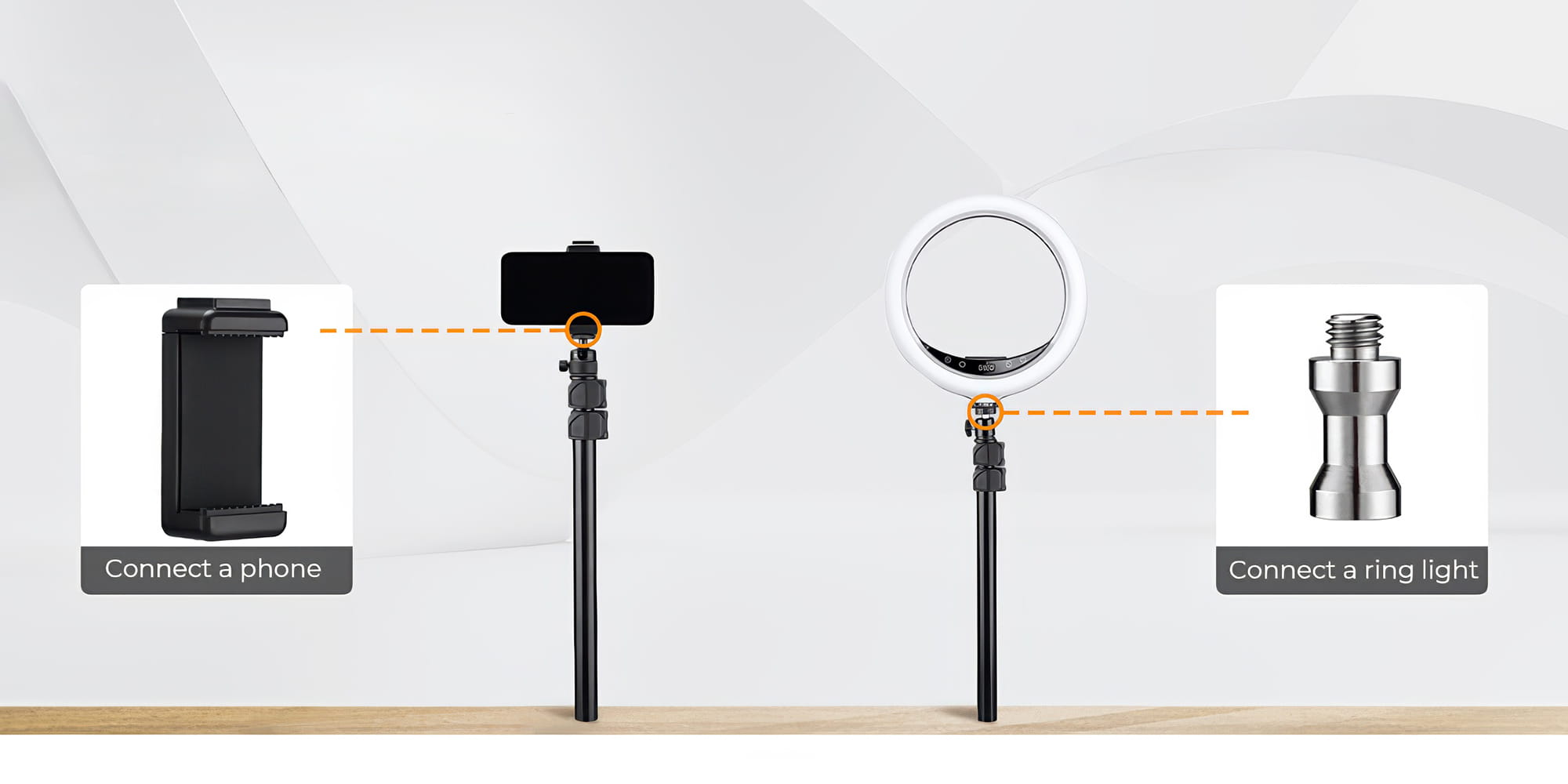 statyw biurkowy k&f concept