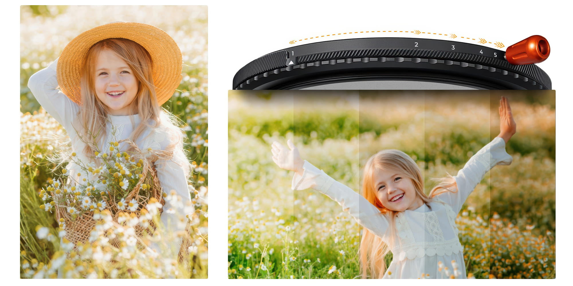 filtr k&f concept nano-x mrc cpl & fader nd2-32 & black mist 1/4 - 43mm