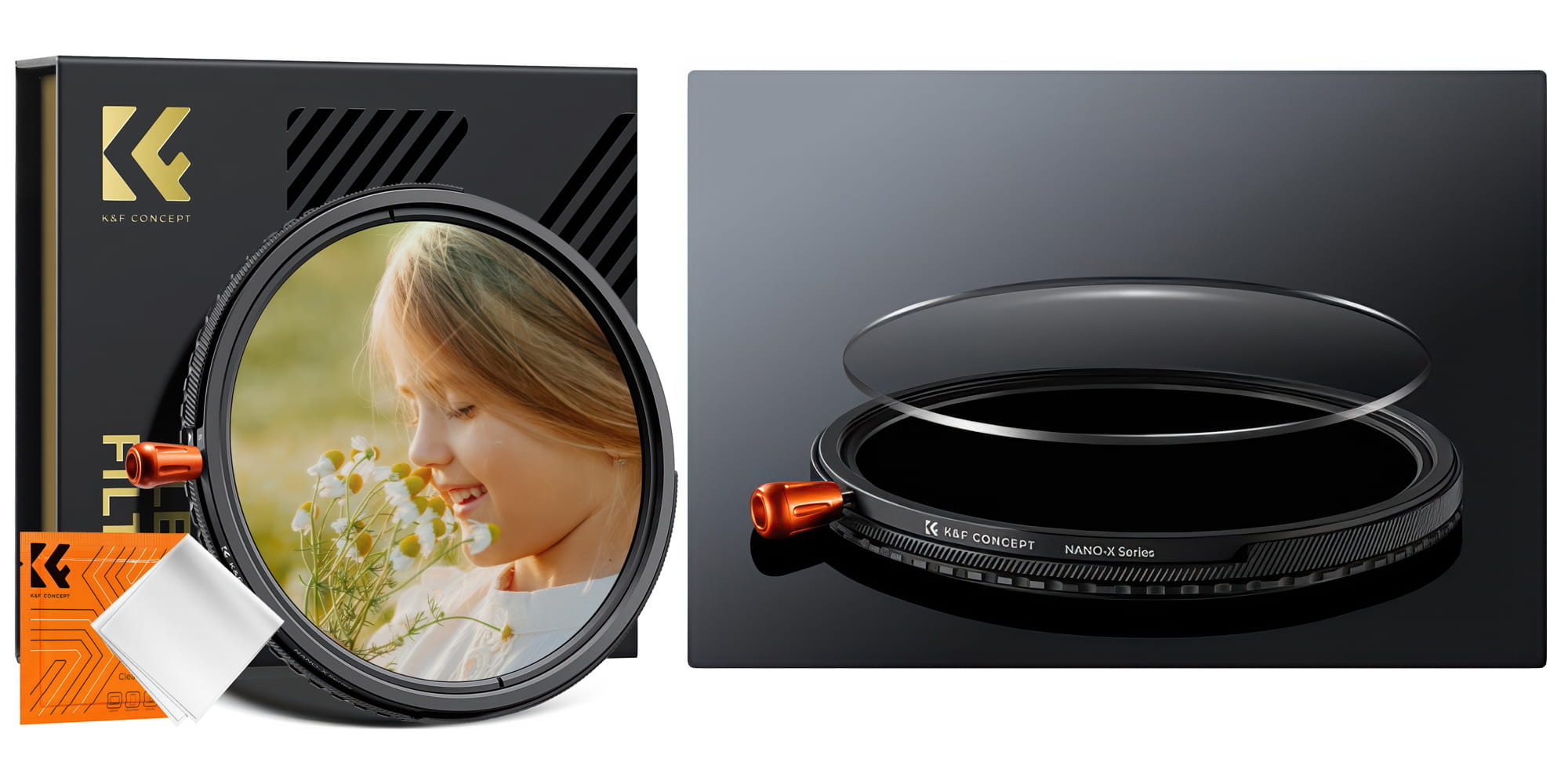 filtr nano-x mrc cpl & fader nd2-32 & black mist 1/4 - 43 mm