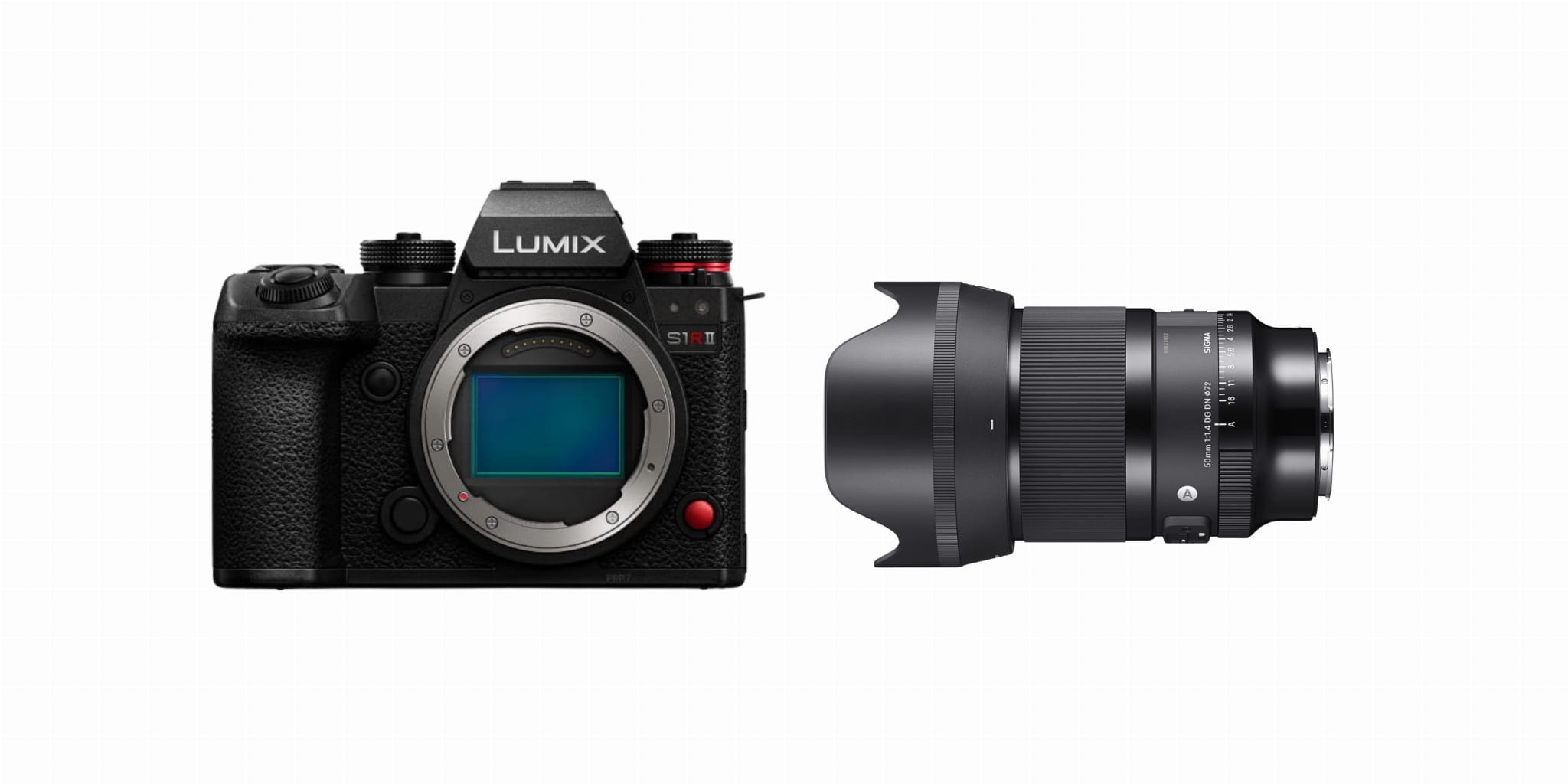Aparat cyfrowy Panasonic LUMIX S1R II + Sigma 50mm F1.4 DG DN Art L-mount