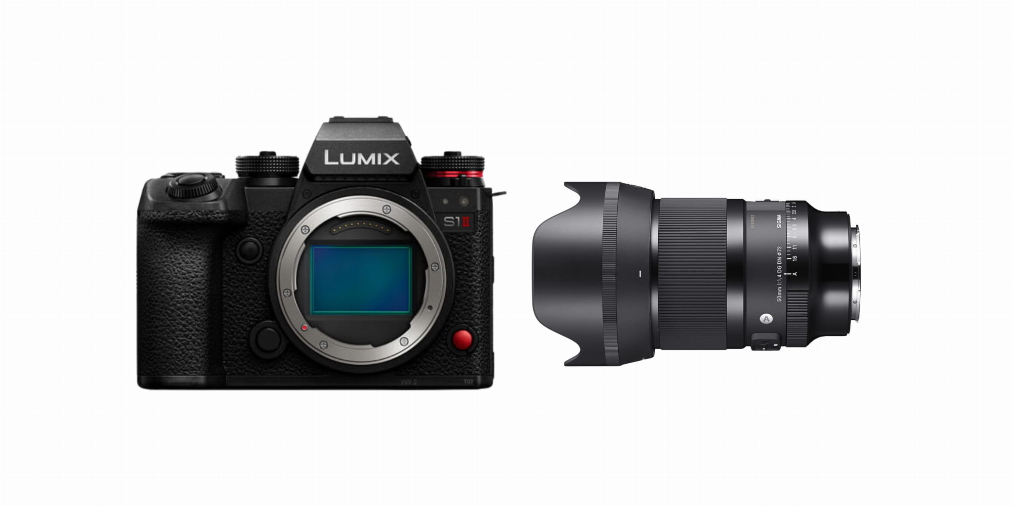 Aparat cyfrowy Panasonic LUMIX S1II + Sigma 50mm F1.4 DG DN Art L-mount