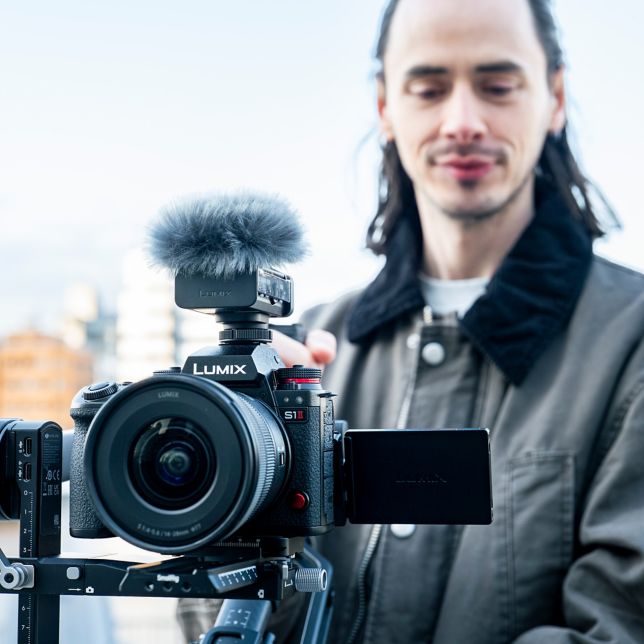 cyfrowy mikrofon kierunkowy panasonic dmw-dms1