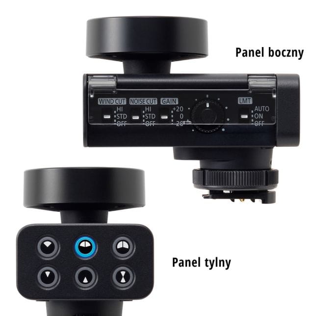 cyfrowy mikrofon kierunkowy panasonic