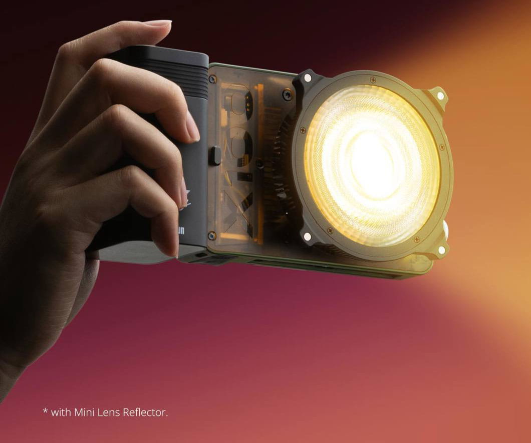 zhiyun molus led x100rgb pro cob light