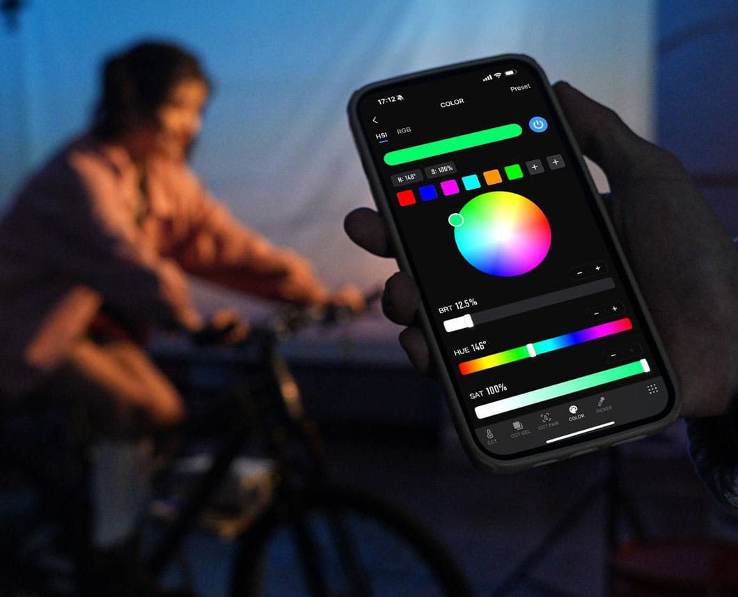 lampa zhiyun molus led x100rgb pro cob light