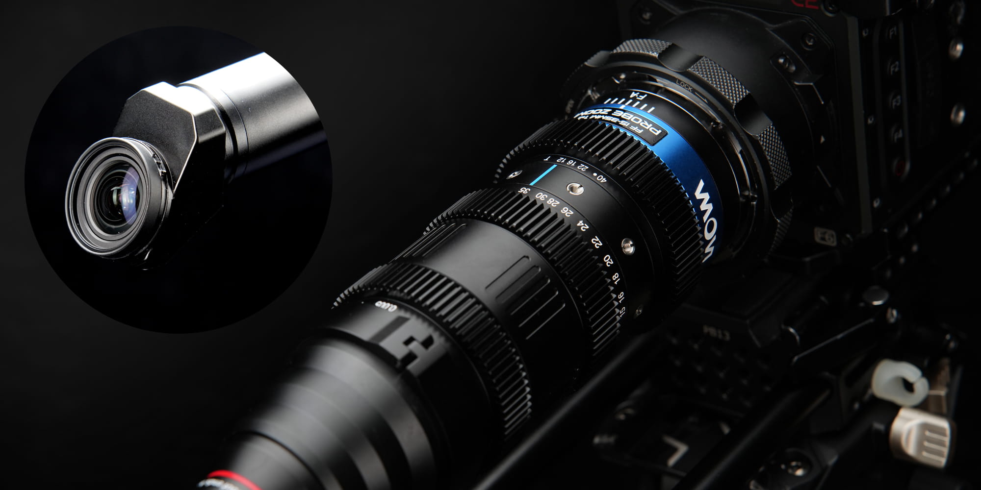 obiektyw laowa probe zoom 15-35 mm t12 z elementem optycznym 35 stopni do arri pl