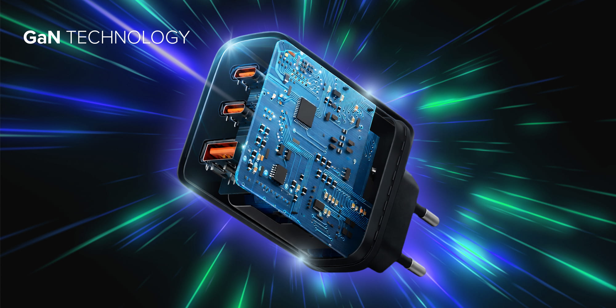 ładowarka sieciowa gan 65 w