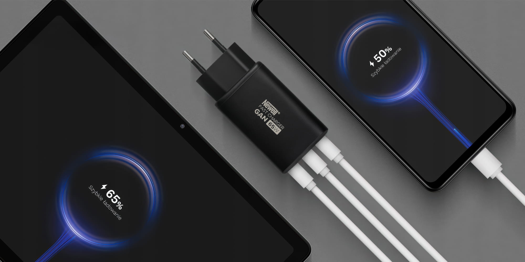 ładowarka sieciowa gan 65w