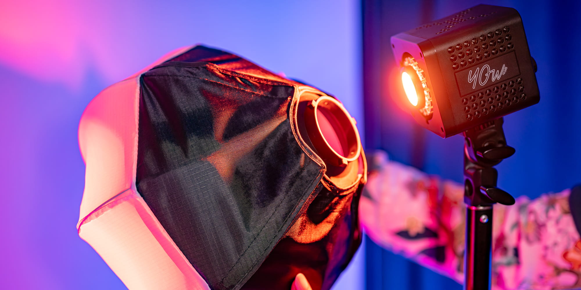 softbox lantern newell 30 cm mini bowens do lampy tara