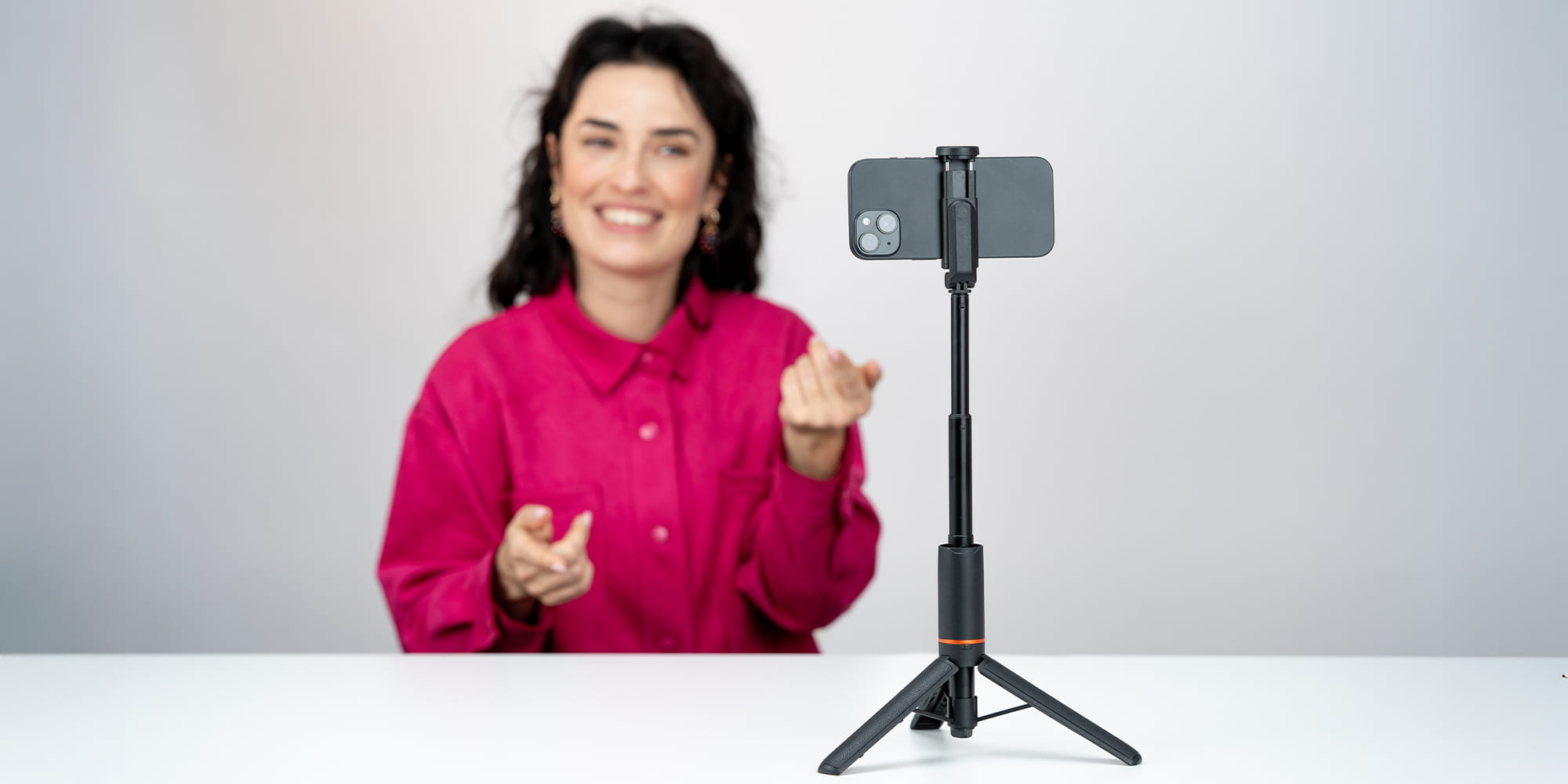 statyw z funkcją monopodu i pilotem m-pod pro