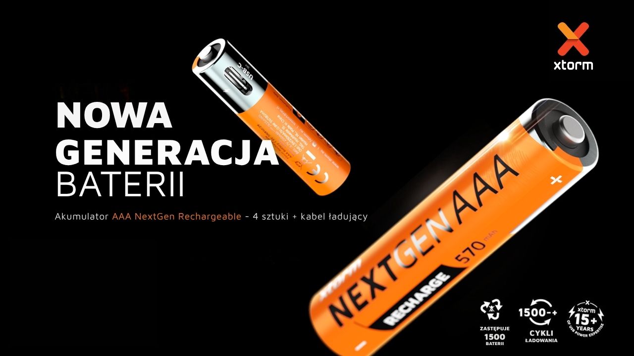 akumulatorki nexgen aa usb-c 4 pak