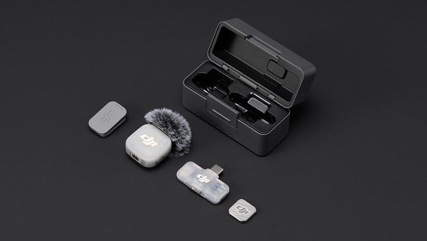 system mikrofonów bezprzewodowych dji mic mini 2