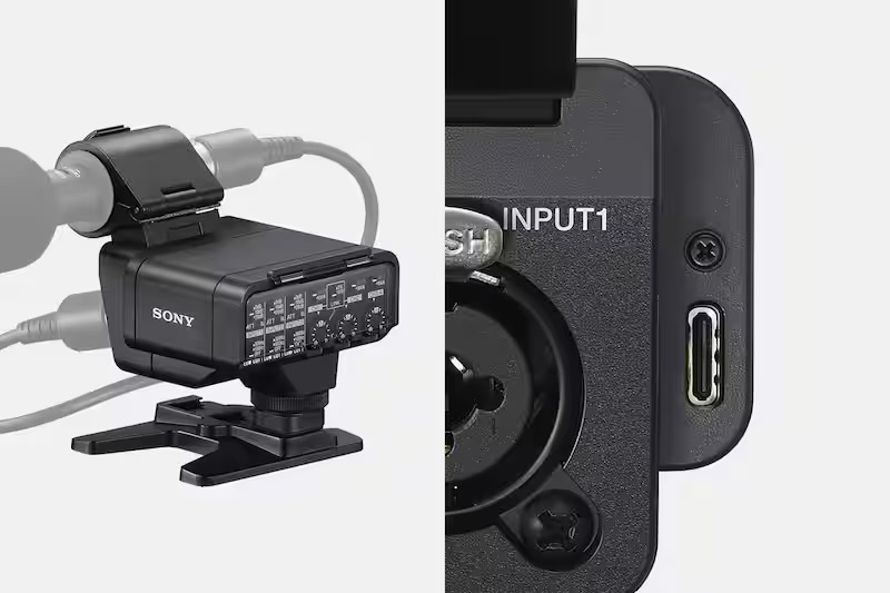 sony xlra4 uchwyt z modułem xlr