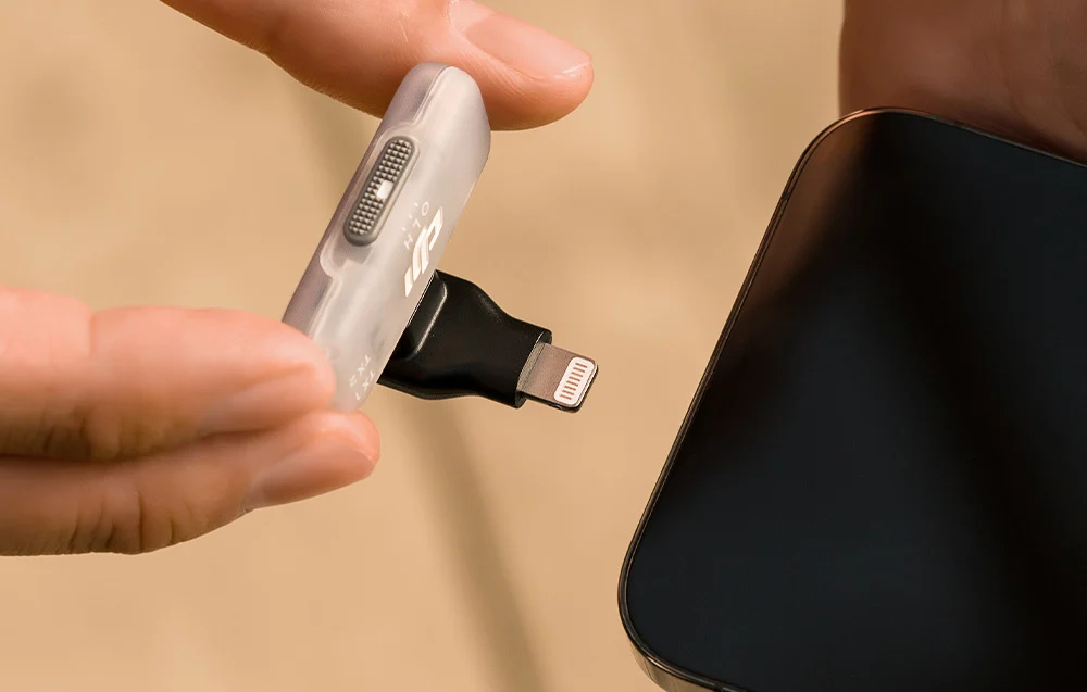 adapter dji mic series mobile (usb-c do lightning)